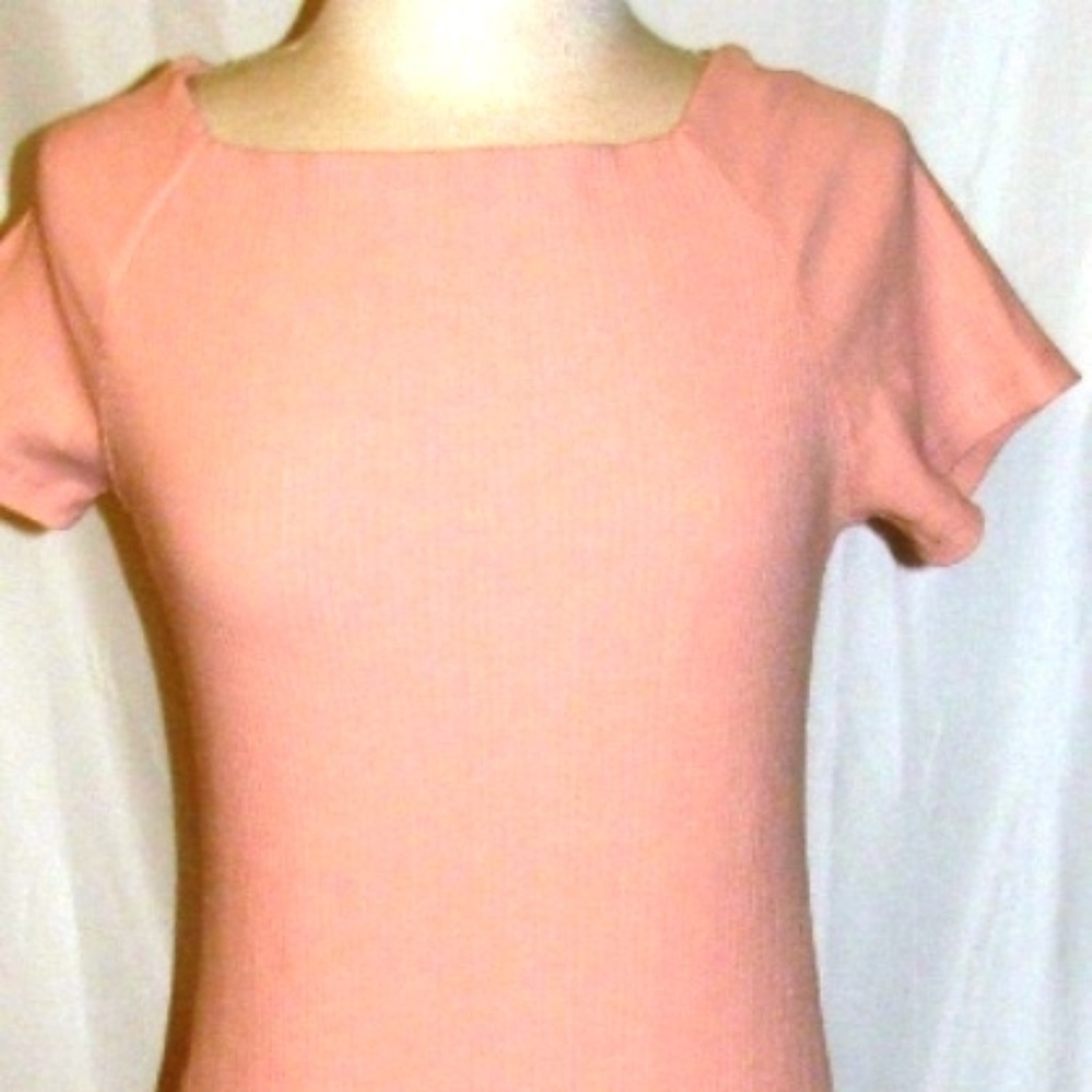 LOVE IN PINK SHORT SLEEVE RIBBED DRESS SIZE, SM, M